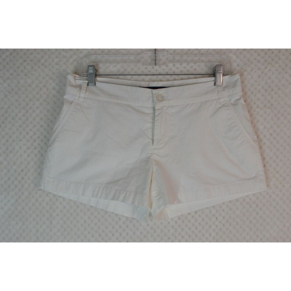 Lauren James The Poplin Short Women's Small White 3" Shorts